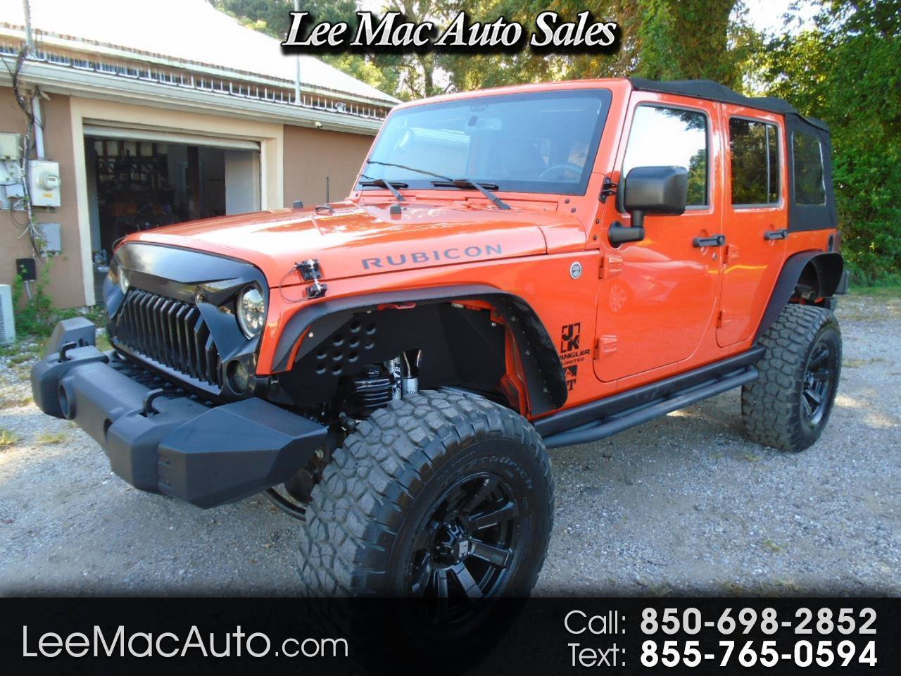 Used 2015 Jeep Wrangler Unlimited Rubicon w/ Connectivity Group AWD/4WD image 1
