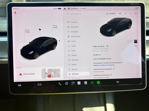 Used 2021 Tesla Model 3 Long Range AWD/4WD image 26