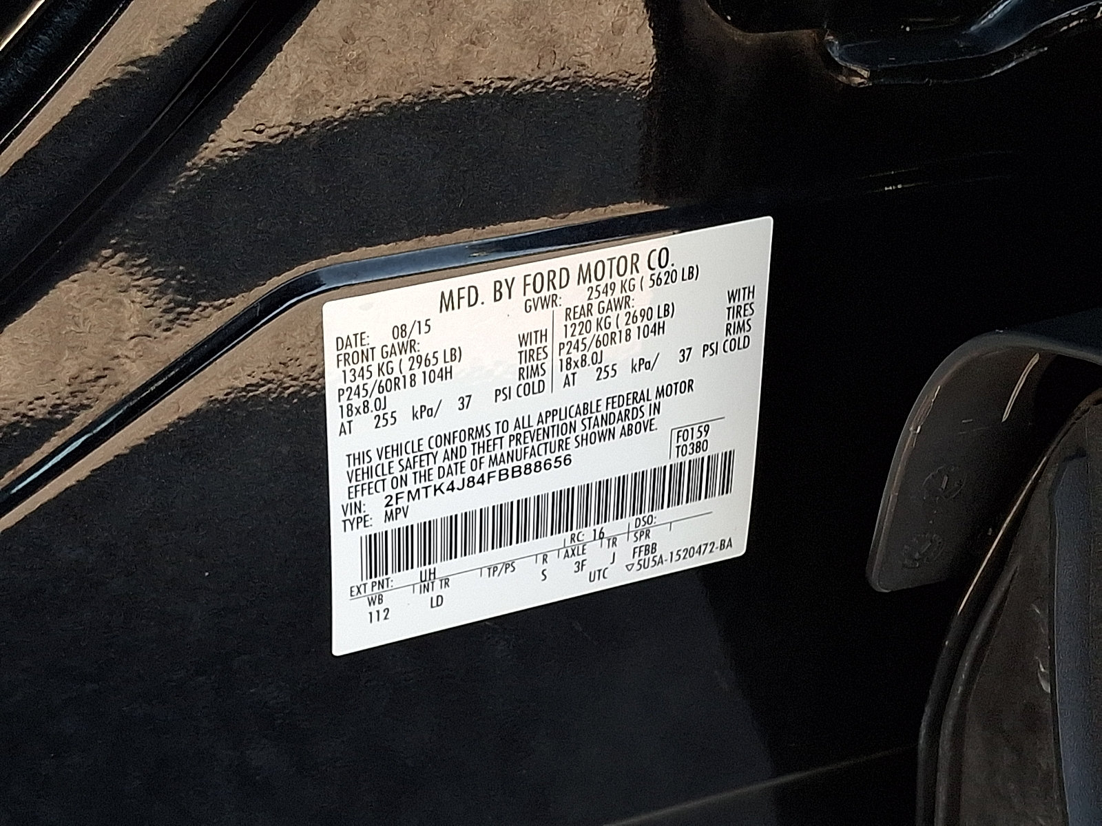 Used 2015 Ford Edge SEL w/ Equipment Group 201A AWD/4WD image 26