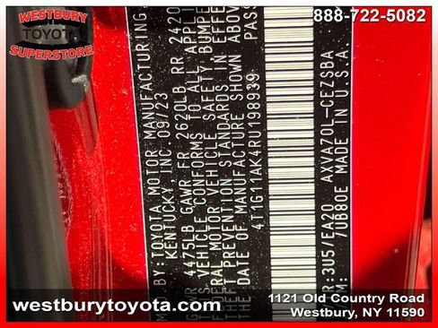 Certified 2024 Toyota Camry SE w/ Cold Weather Package FWD image 22