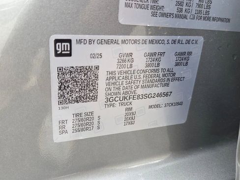 Used 2025 Chevrolet Silverado 1500 LT Trail Boss w/ Convenience Package II image 6