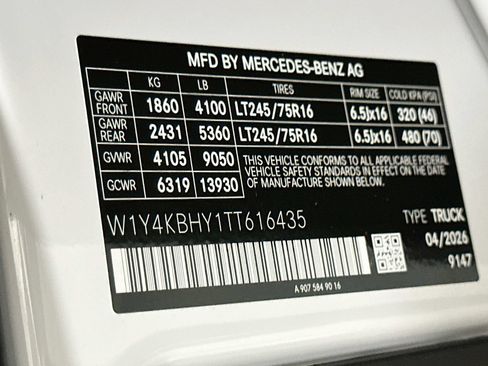 Used 2026 Mercedes-Benz Sprinter 2500 image 29