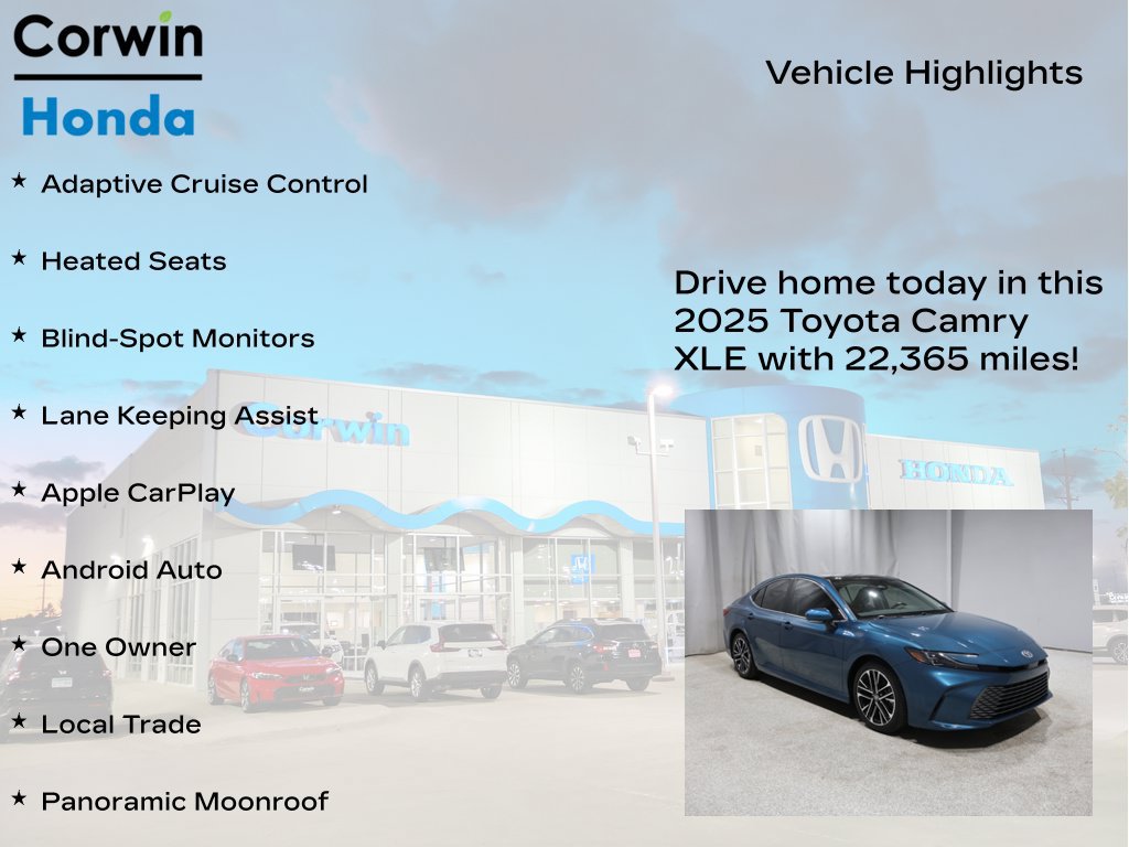 Used 2025 Toyota Camry XLE FWD image 6