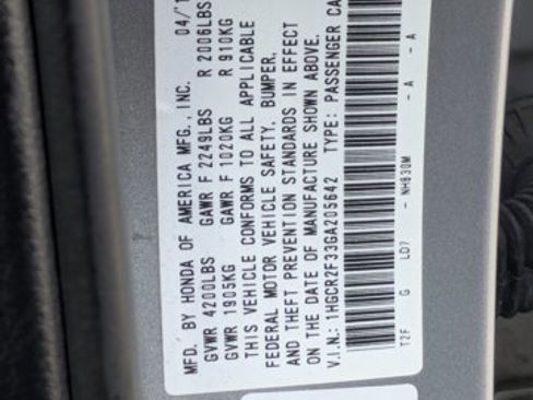 Used 2016 Honda Accord LX image 16