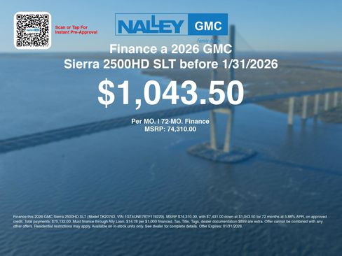New 2026 GMC Sierra 2500 SLT w/ SLT Premium Package image 7