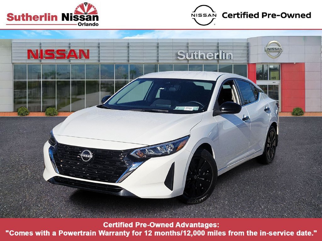 Certified 2025 Nissan Sentra S FWD image 1