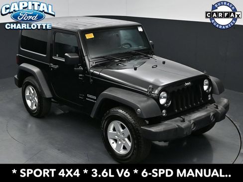 Used 2017 Jeep Wrangler Sport w/ Quick Order Package 23S AWD/4WD image 24