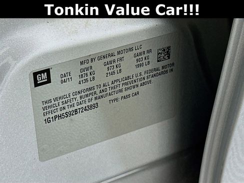 Used 2011 Chevrolet Cruze LTZ image 28