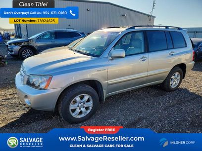 Used 2001 Toyota Highlander 4WD V6