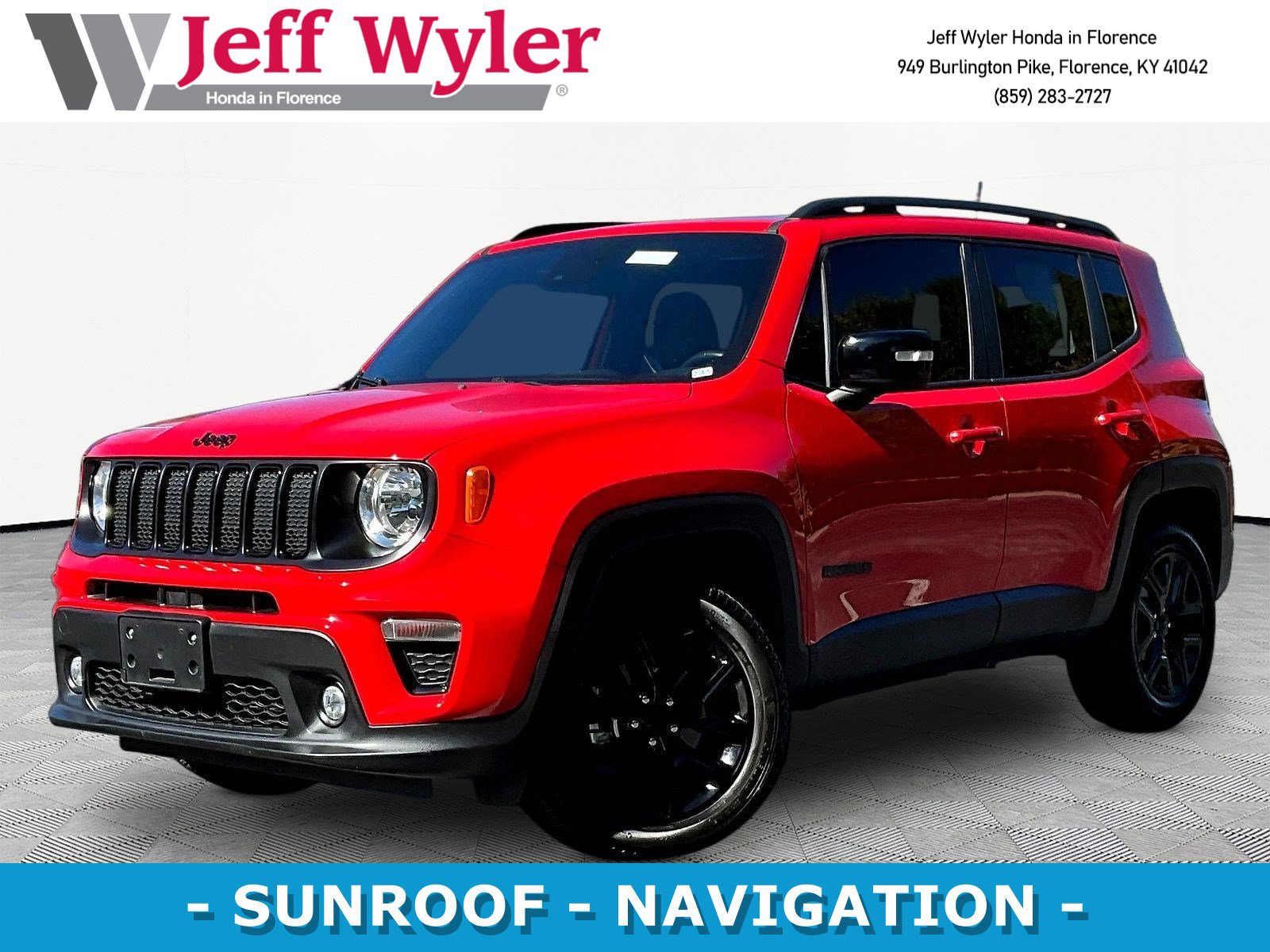 Used 2022 Jeep Renegade Altitude w/ Sun/Sound Group AWD/4WD image 1
