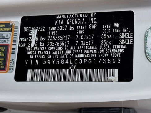 Used 2023 Kia Sorento LX FWD image 40