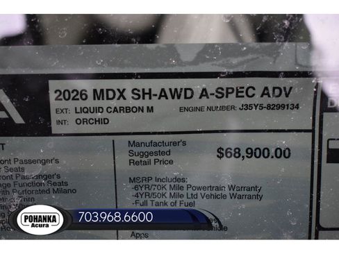 New 2026 Acura MDX A-Spec image 38