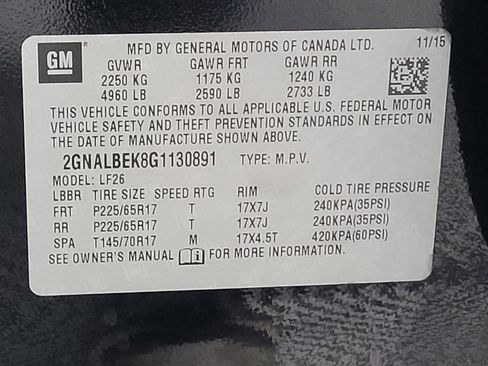 Used 2016 Chevrolet Equinox LS image 33