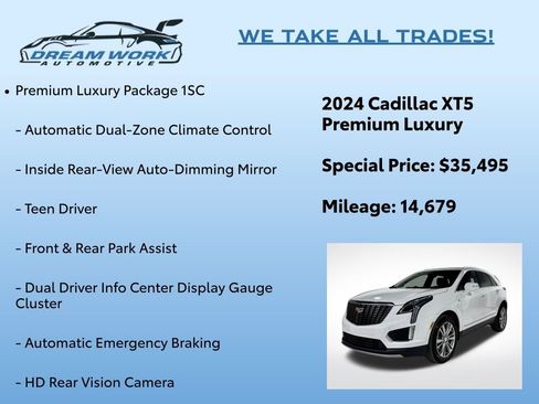 Used 2024 Cadillac XT5 Premium Luxury image 2