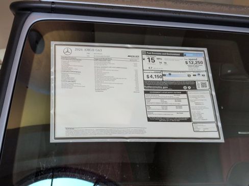 New 2026 Mercedes-Benz G 63 AMG 4MATIC image 18