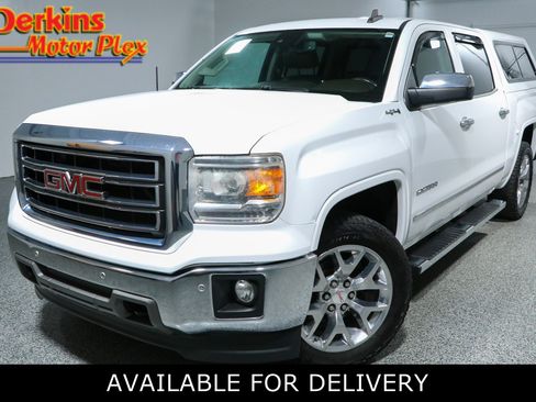 Used 2015 GMC Sierra 1500 SLT w/ SLT Crew Cab Value Package AWD/4WD image 1