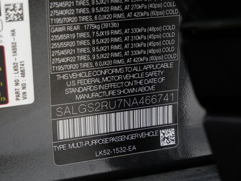 Used 2022 Land Rover Range Rover Westminster Edition AWD/4WD image 20