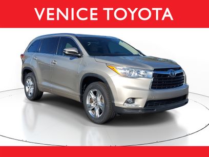Used 2016 Toyota Highlander Limited Platinum