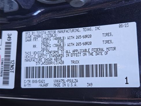 Used 2024 Toyota Tundra Limited image 35