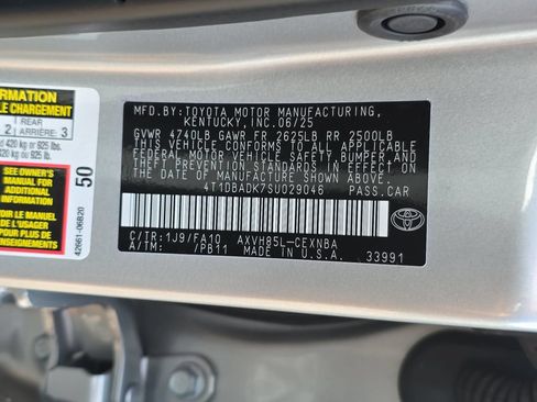 Used 2025 Toyota Camry LE w/ Convenience Package AWD/4WD image 37