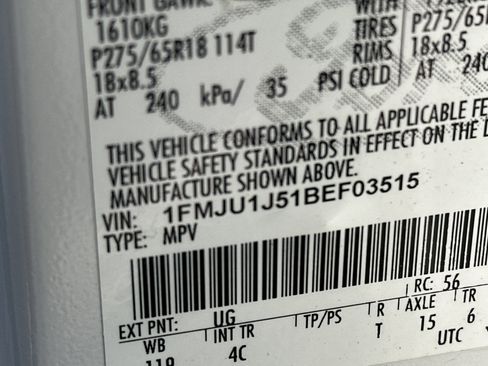 Used 2011 Ford Expedition XLT w/ 202A Rapid Spec Order Code image 32