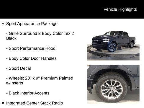 Used 2021 RAM 1500 Laramie w/ Sport Appearance Package AWD/4WD image 19