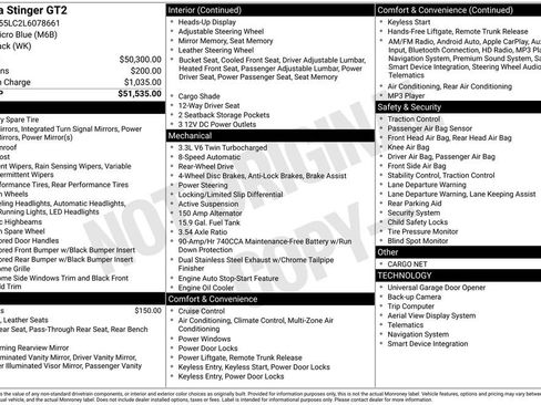 Used 2020 Kia Stinger GT2 image 5