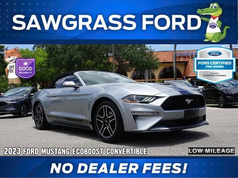 Used 2023 Ford Mustang Convertible w/ Equipment Group 101A RWD image 1