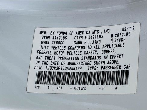 Used 2016 Honda Accord Touring image 38