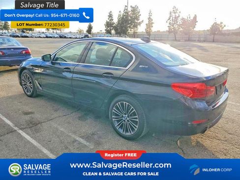 Used 2019 BMW 530e w/ Convenience Package RWD image 3