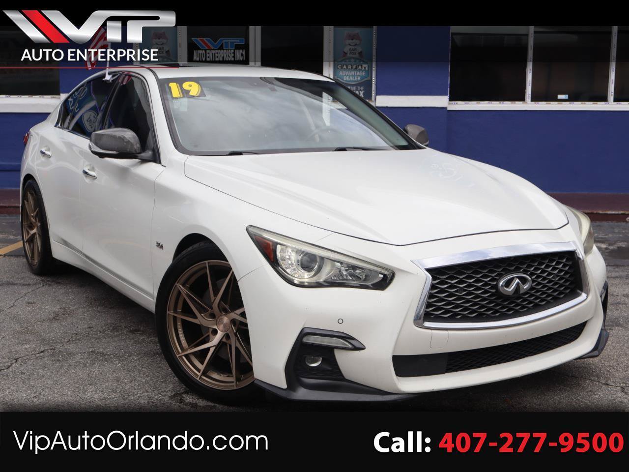 Used 2019 INFINITI Q50 Sport w/ Proactive Package RWD image 1