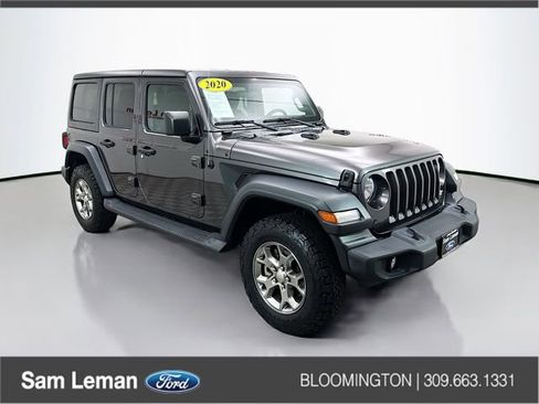 Used 2020 Jeep Wrangler Unlimited Sport image 1