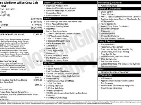 Used 2025 Jeep Gladiator Sport AWD/4WD image 3