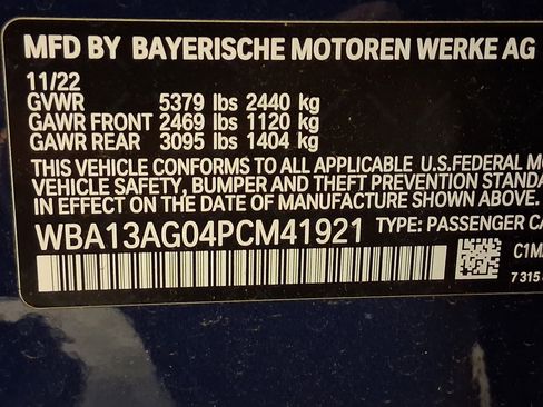 Used 2023 BMW 530e w/ Premium Package RWD image 21