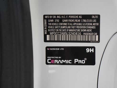 Used 2020 Porsche 718 Boxster Spyder RWD image 56