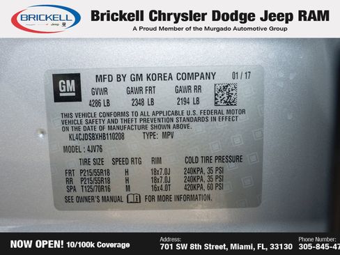 Used 2017 Buick Encore Premium w/ Experience Buick Package image 37