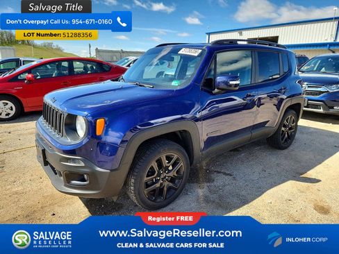 Used 2018 Jeep Renegade Altitude w/ UConnect 8.4 Nav Group AWD/4WD image 1