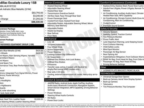 Used 2020 Cadillac Escalade Luxury image 6