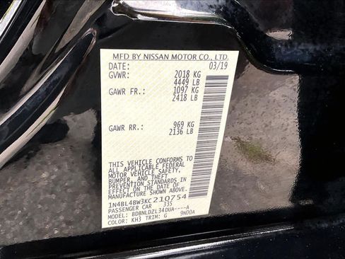 Used 2019 Nissan Altima 2.5 S AWD/4WD image 33