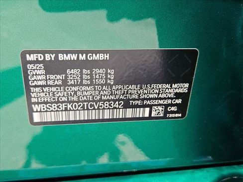 Used 2026 BMW M5 w/ Carbon Package AWD/4WD image 24