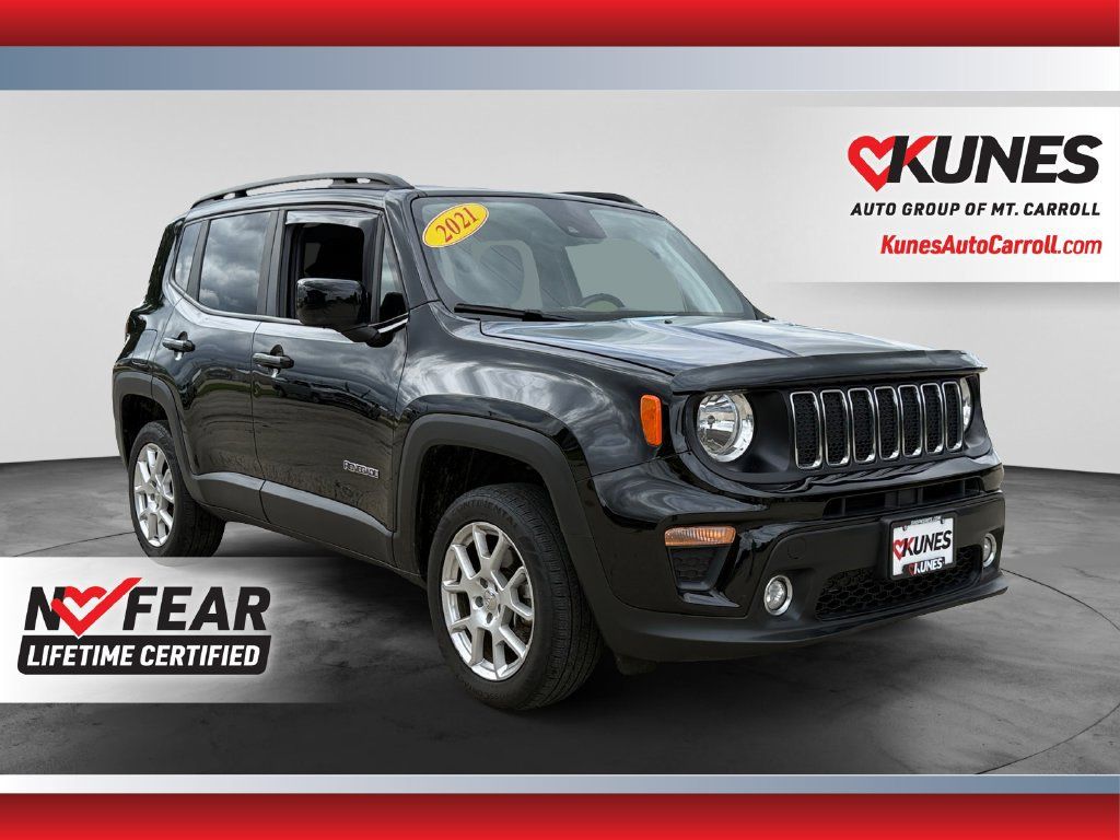 Used 2021 Jeep Renegade Latitude w/ Convenience Group AWD/4WD image 1
