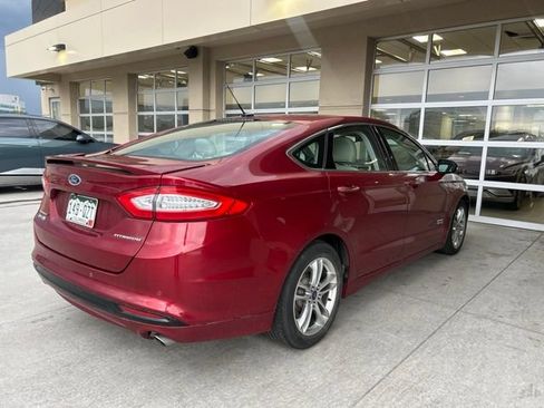 Used 2016 Ford Fusion Energi Titanium w/ Driver Assist Package FWD image 3