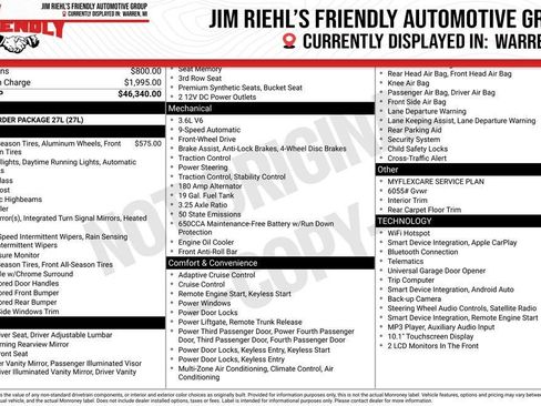 New 2027 Chrysler Pacifica Select FWD image 1