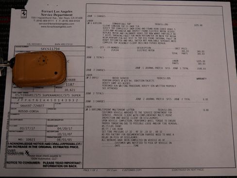 Used 2005 Ferrari 575M Maranello Superamerica image 68