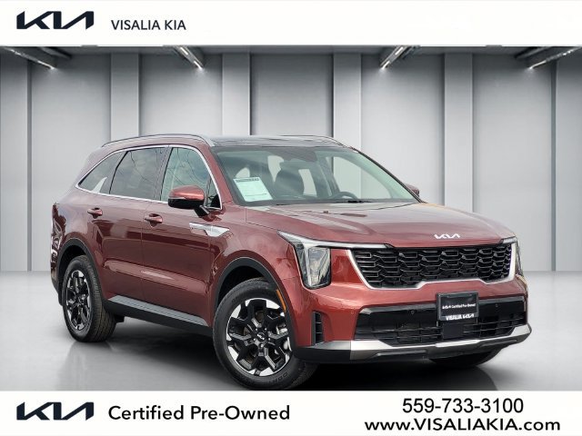 Certified 2025 Kia Sorento S w/ Panoramic Sunroof Package FWD image 1