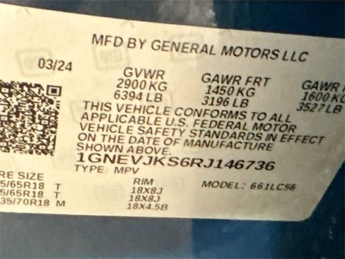 Used 2024 Chevrolet Traverse Z71 image 33