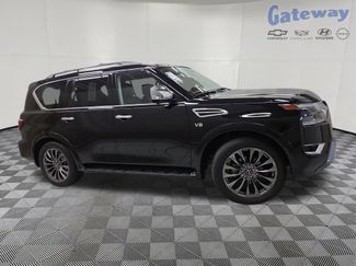 Used 2022 Nissan Armada Platinum w/ Captain's Chairs Package AWD/4WD 360° Tour
