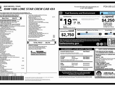 Used 2025 RAM 1500 Lone Star image 4