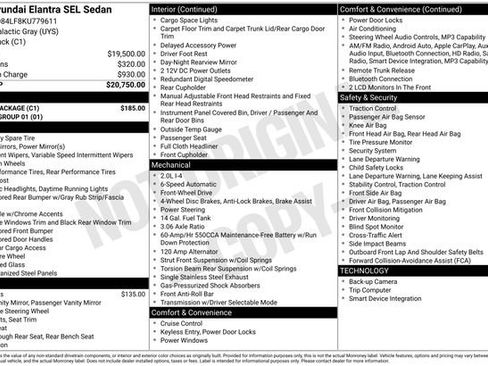 Used 2019 Hyundai Elantra SEL w/ Cargo Package image 26