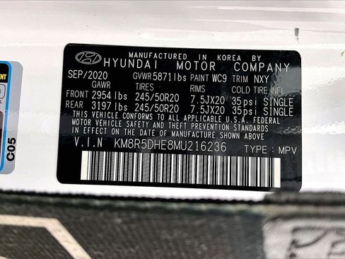 Certified 2021 Hyundai Palisade Limited image 35